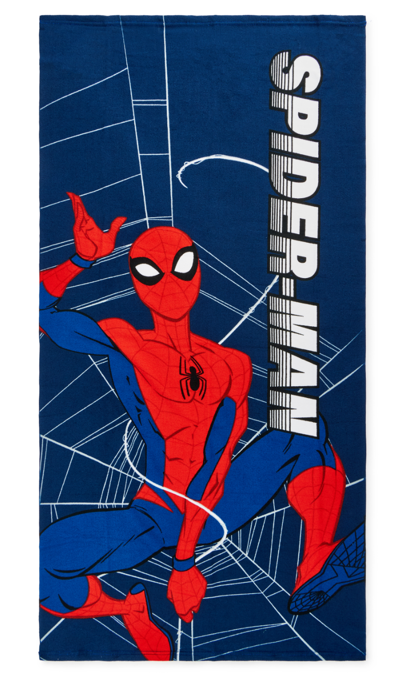 BEACH TOWEL 27"x54"- LICENSED CHARACTER BEACH TOWELS (SOLID PACKING 24 TOWELS PER CASE)