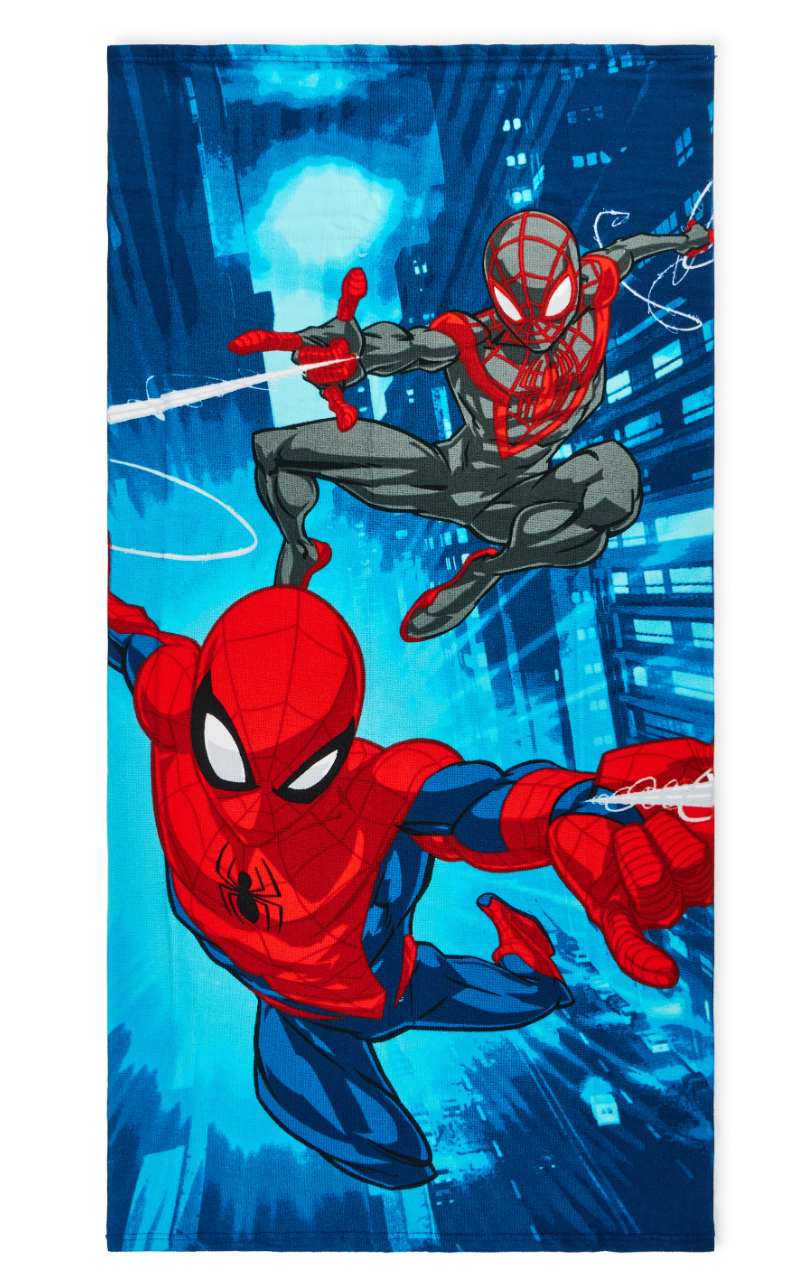 BEACH TOWEL 27"x54"- LICENSED CHARACTER BEACH TOWELS (SOLID PACKING 24 TOWELS PER CASE)