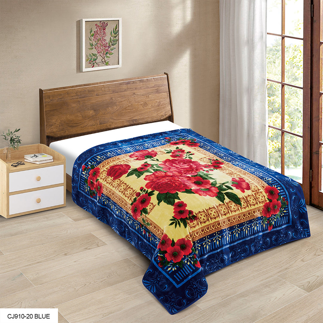 Supreme Heat 1 Ply Blanket-(Assorted Case Pack 5 Blanket's Per Case 1 Per Design)