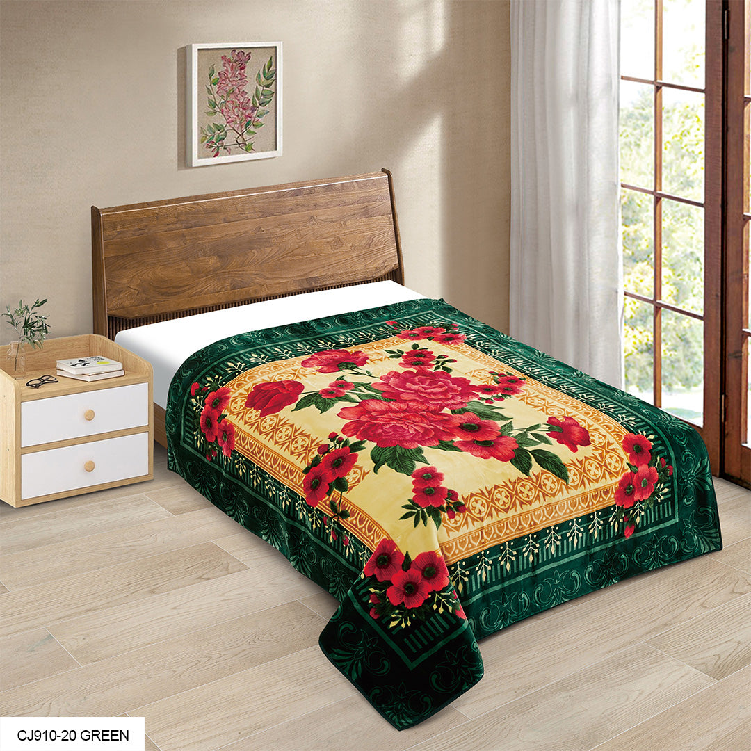 Supreme Heat 1 Ply Blanket-(Assorted Case Pack 5 Blanket's Per Case 1 Per Design)