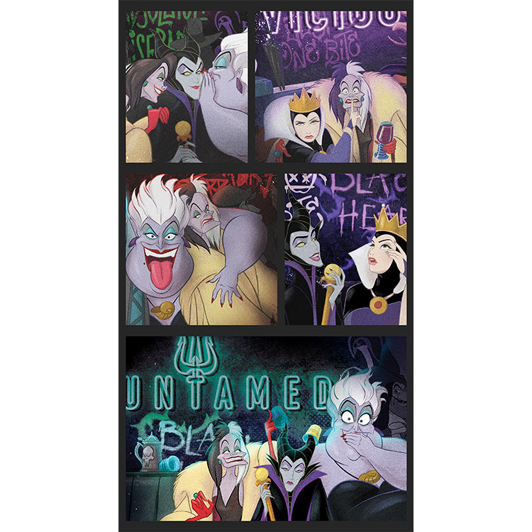 "Untamed Collage" VLLNS 40"x72" Tuwaalka Xeebta