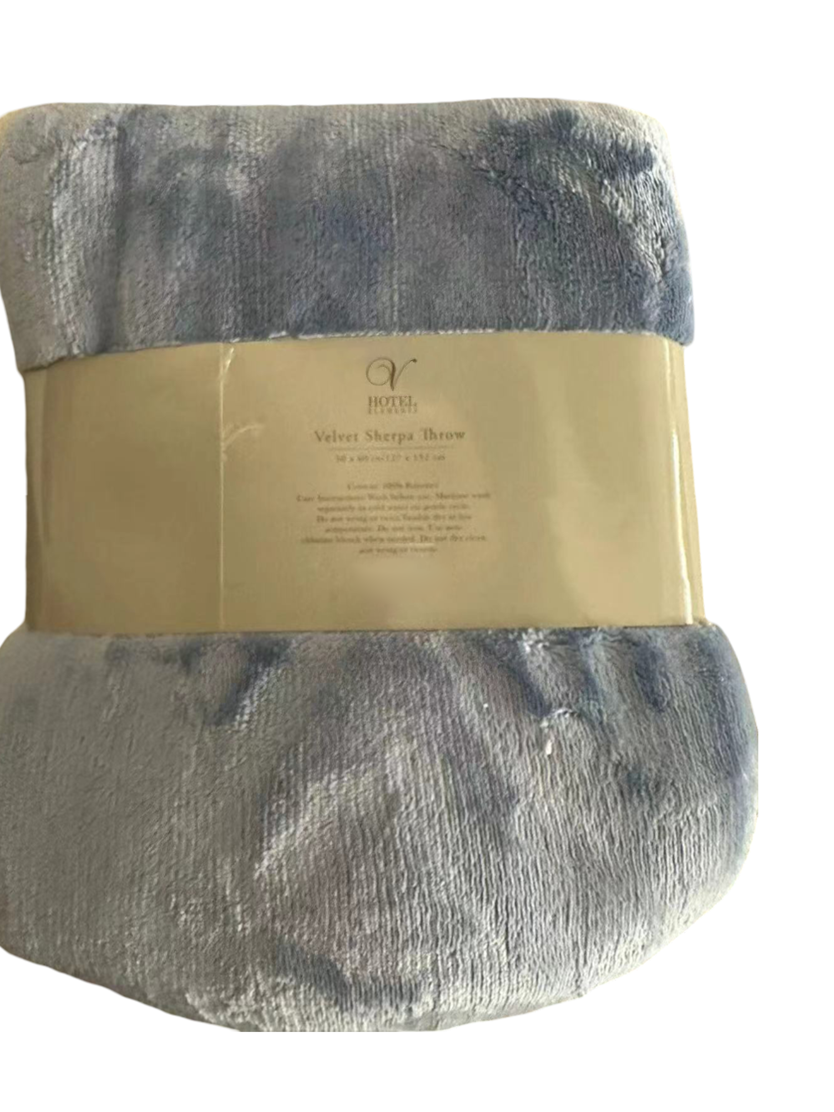 Velvet Sherpa Throw 50x60 ultra soft reversible blanket assorted colors
