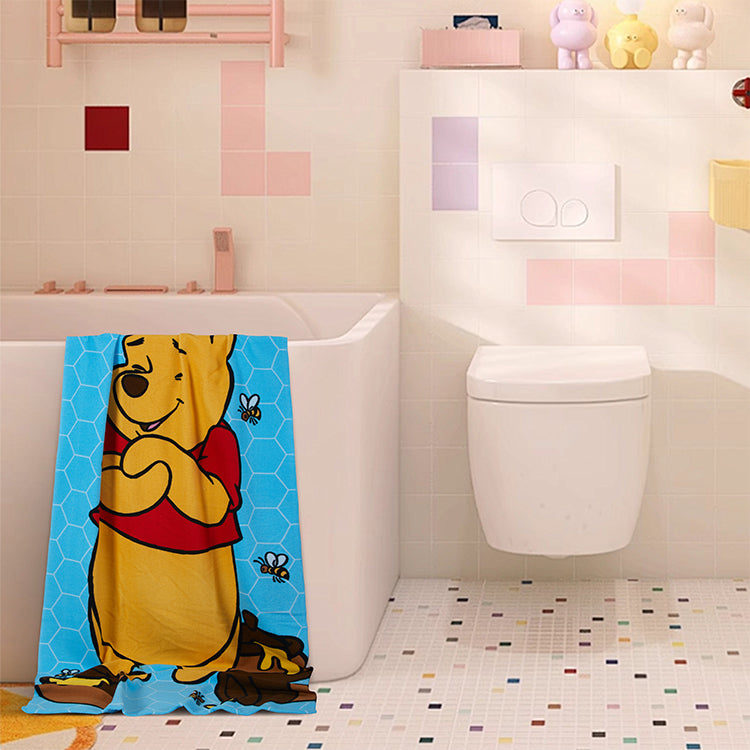 “Honey Bee Happy”  Winnie The Pooh ”27"x54" Disney Beach Towel