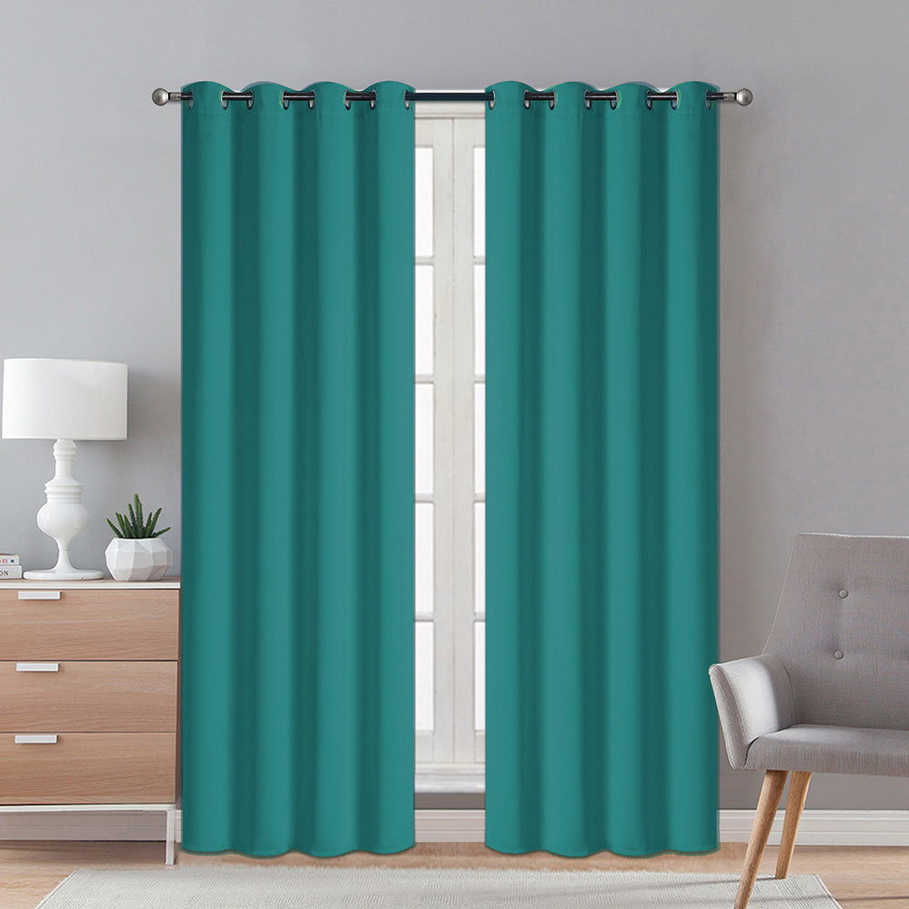2 Piece Thermal Blackout Window Curtain