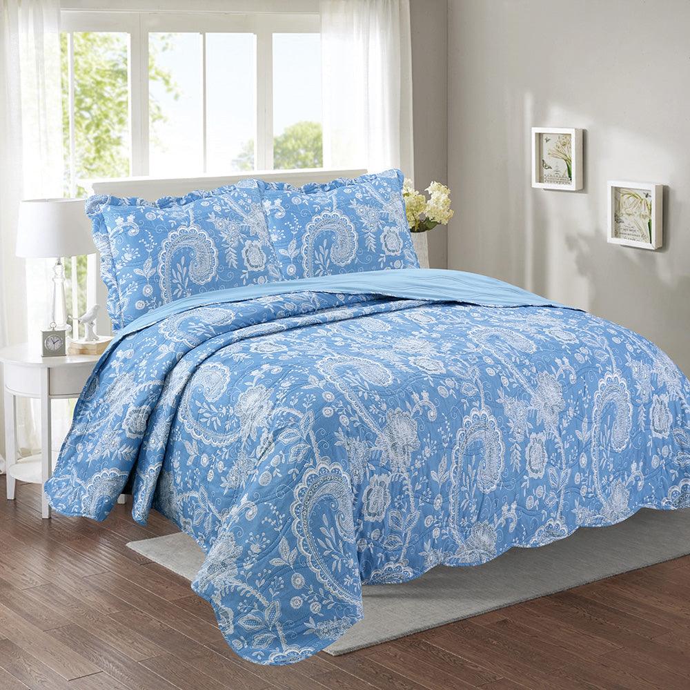 6 Piece Moonlit Fantasies Bed In A Bag Printed Bedspread - Dahdoul Online