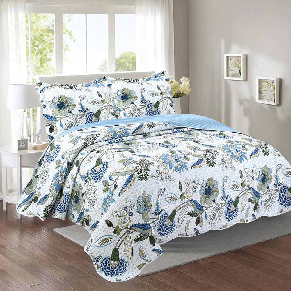 6 Piece Moonlit Fantasies Bed In A Bag Printed Bedspread - Dahdoul Online