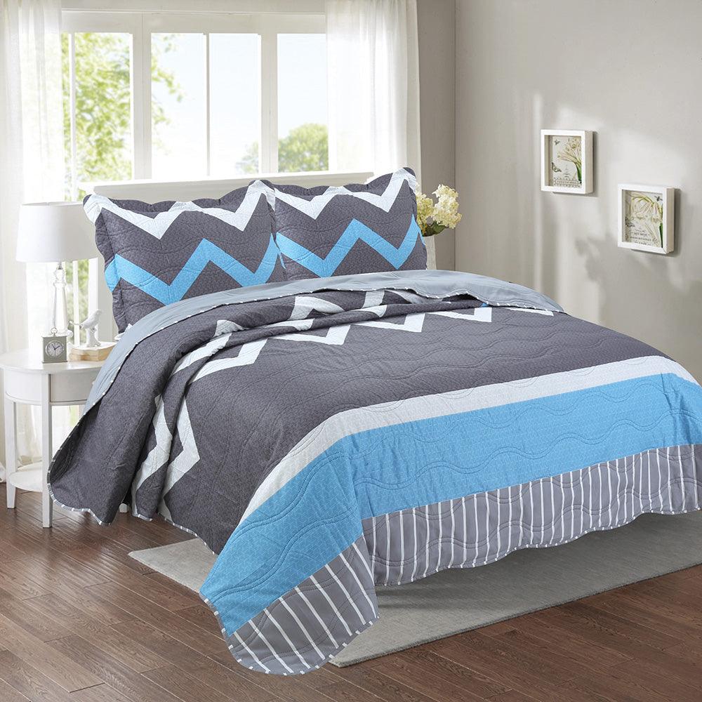 6 Piece Moonlit Fantasies Bed In A Bag Printed Bedspread - Dahdoul Online