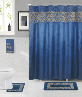 18 Piece Flocking Bath Set - Dahdoul Online