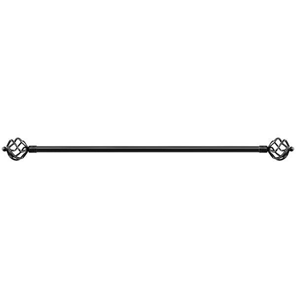 B19160 Black Curtain Rods - Dahdoul Online