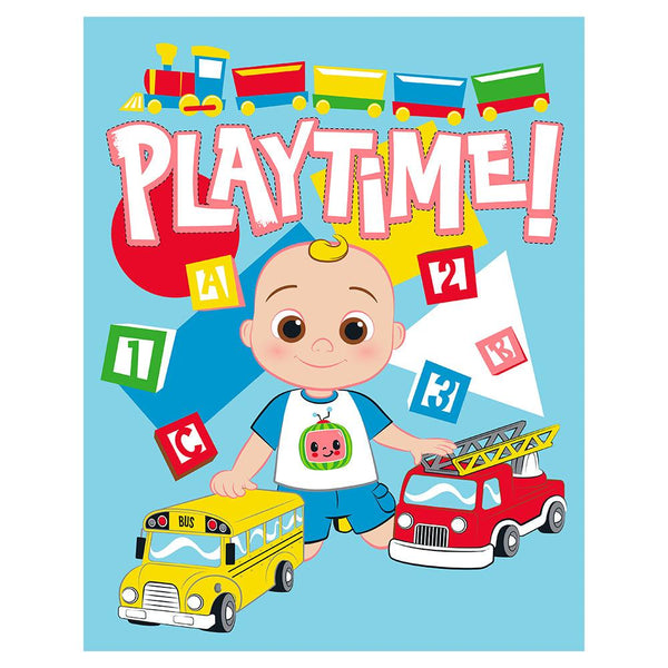 "Play Time" Cocomelon Baby Netflix Rachelle Blanket - Dahdoul Online