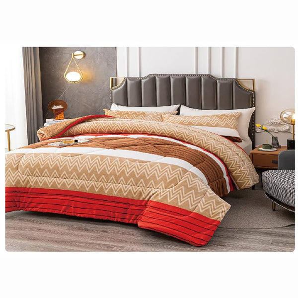3 Piece Decoris Borrego Printed Blanket - Dahdoul Online
