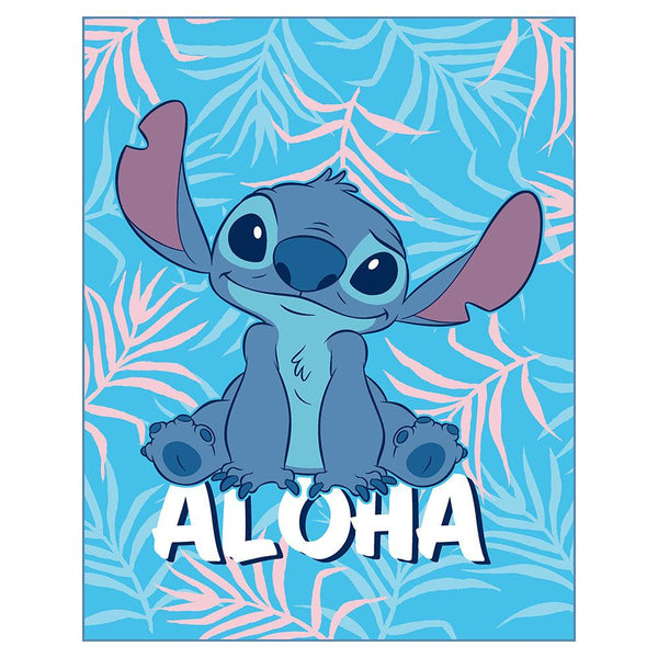 "Aloha" Lilo&Stitch Twin Disney Rachelle Blanket - Dahdoul Online