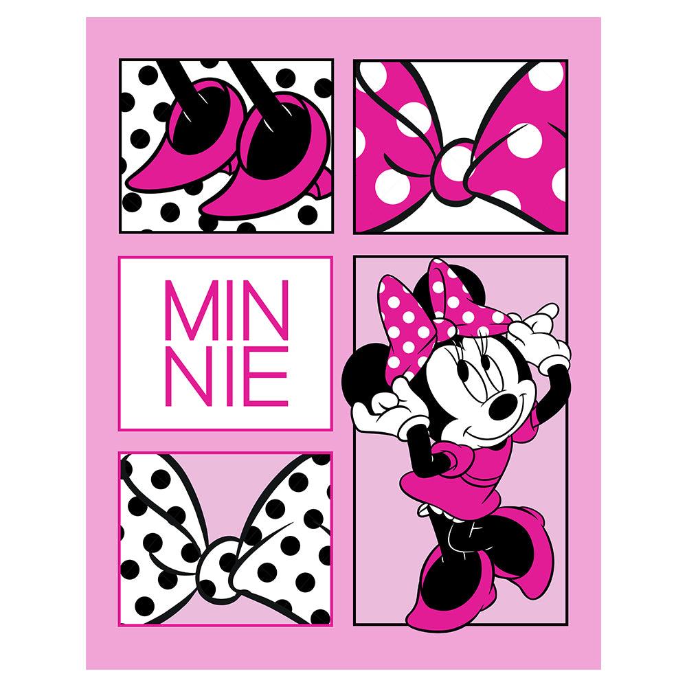 "Polka Dots" Minnie Queen Disney Rachelle Blanket - Dahdoul Online