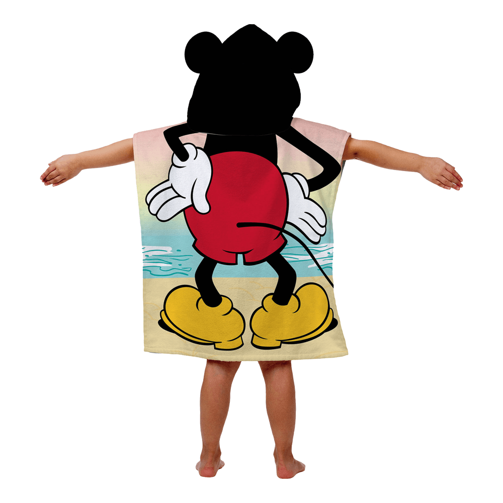 23.6" x 47.2" Hooded Poncho - Mickey Mouse - Dahdoul Online