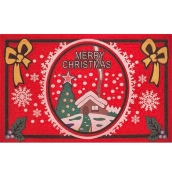 "Merry Christmas" Laser Digital Assort. Rubber Mats - Dahdoul Online