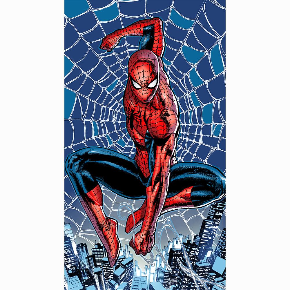 "Comic Web" Spiderman 40"x72" Beach Towel - Dahdoul Online