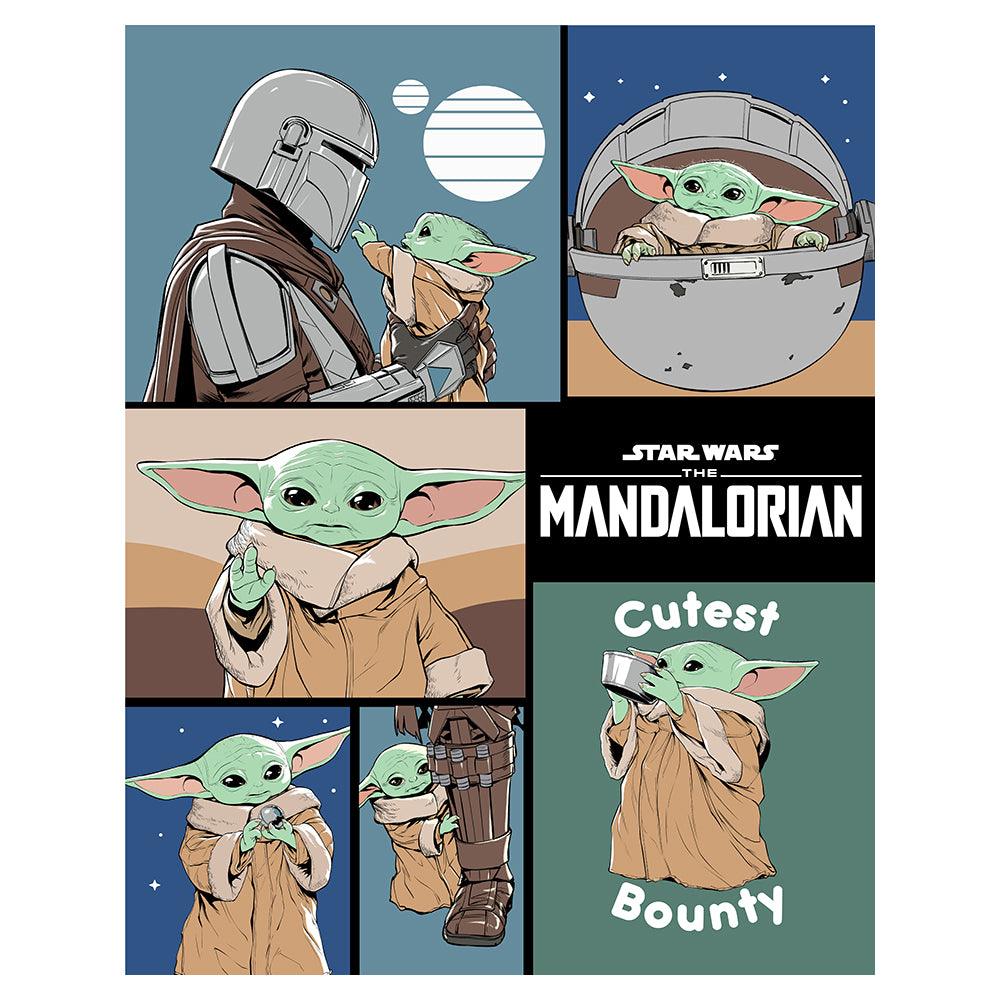 "Montage" Mandalorian Twin Star Wars Rachelle Blanket - Dahdoul Online