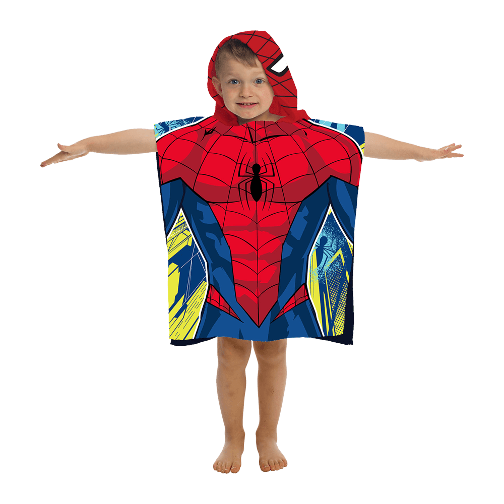 23.6" x 47.2" Hooded Poncho - Spiderman - Dahdoul Online