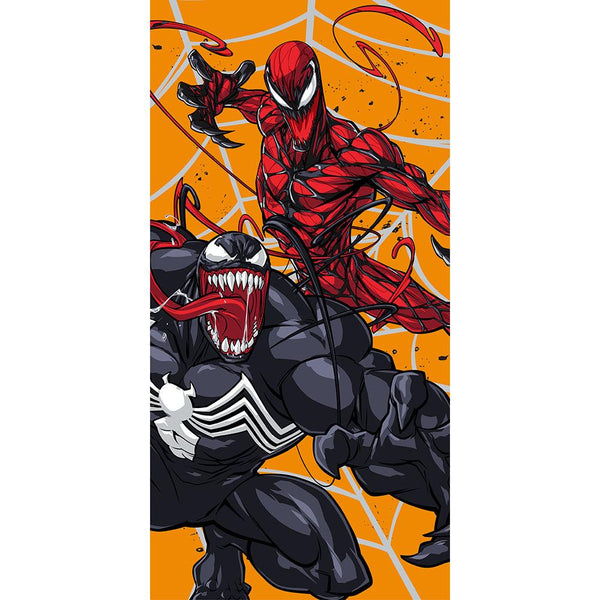 "Frenimies" Venom 27"x54" Marvel Beach Towel - Dahdoul Online