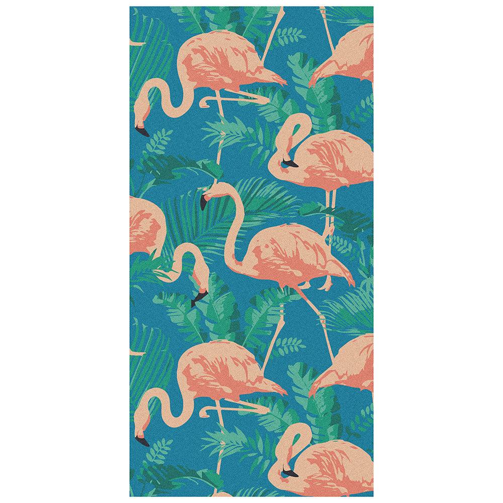27" x 54" Beach Towel - Pink Flamingos - Dahdoul Online