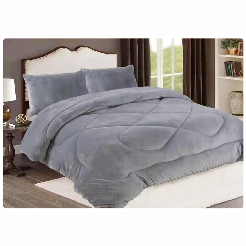 Borrego Jumbo King 3 Piece Set Western Linen Soft Blanket Set NEW