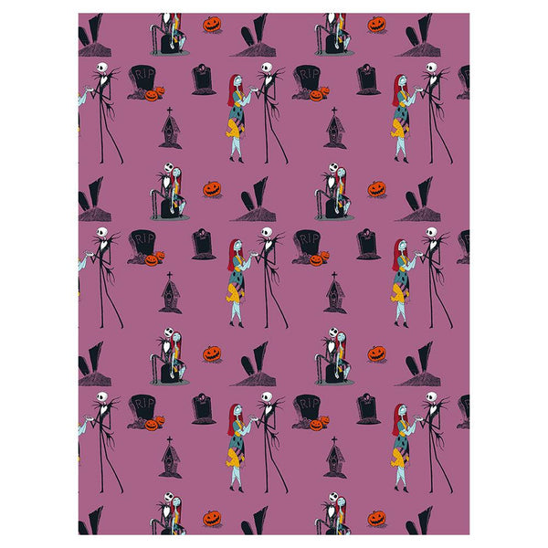 "Graveyard Walts" NBC Twin/Full Disney Rotary Silk Touch Blanket - Dahdoul Online