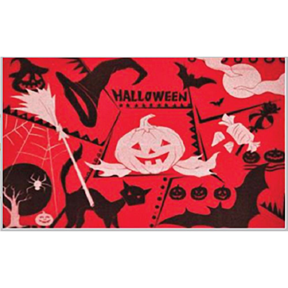 "Halloween Nightmares" Laser Digital Assort. Rubber Mats - Dahdoul Online