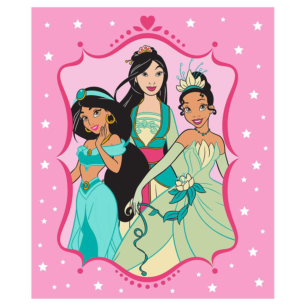 "Strong Princesses" Princes Junior Disney Sherpa Blanket - Dahdoul Online